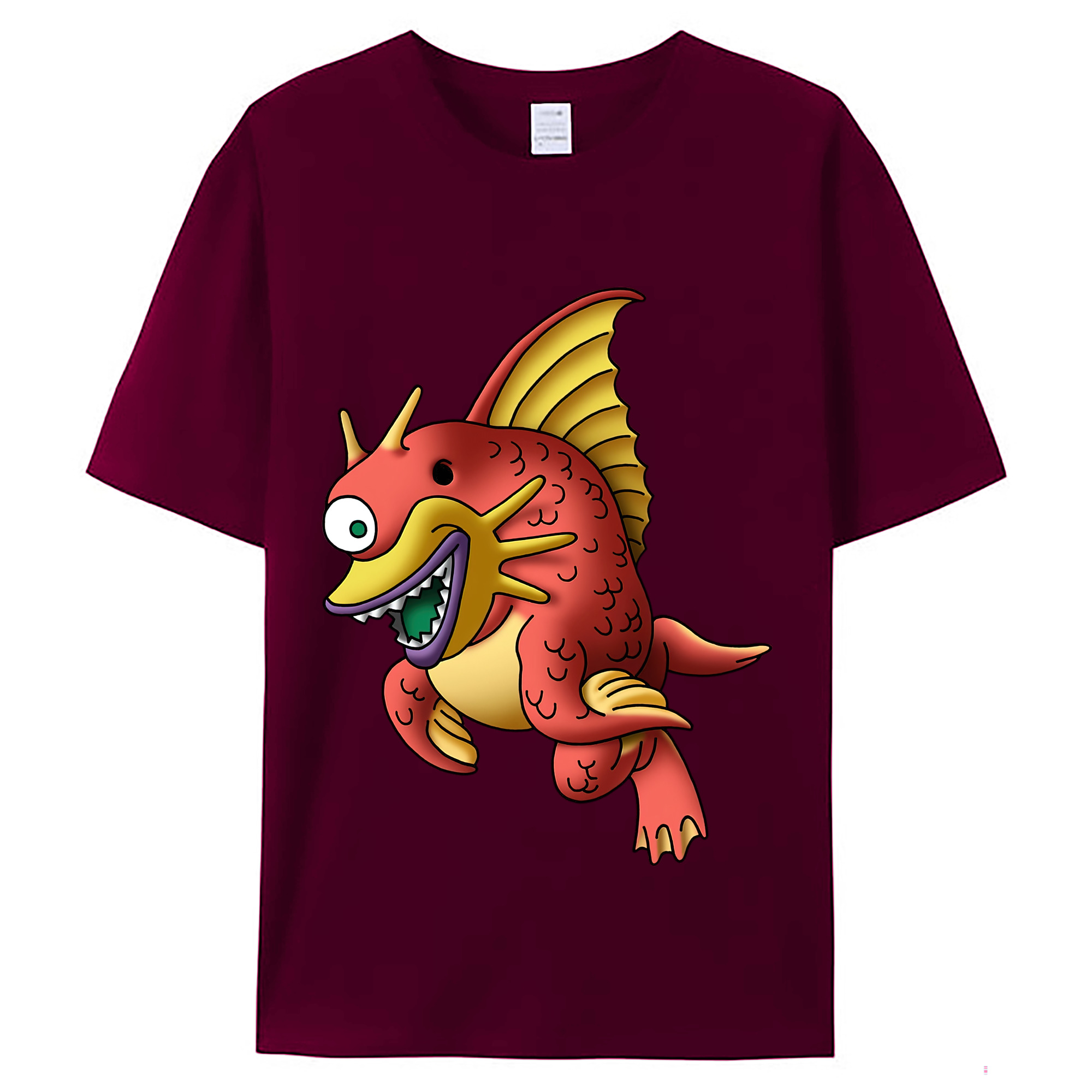 （画像用） ドラゴンクエスト Doragon Kuesuto Dragon Quest レディースカジュアルプリントTシャツ（綿100％）